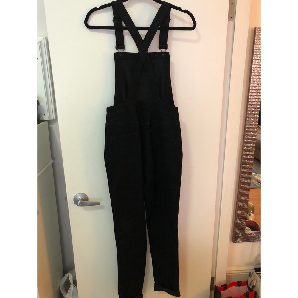 Madewell Black Overalls